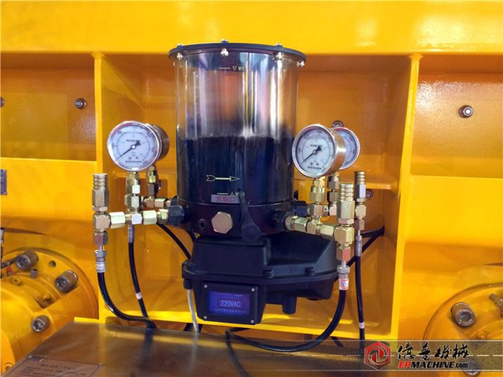 Twin Shaft Concrete Mixer